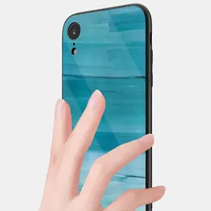 Clear Water iPhone XR Phone Case (Tempered Film)