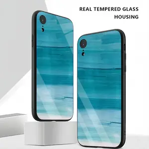 Clear Water iPhone XR Phone Case (Tempered Film)