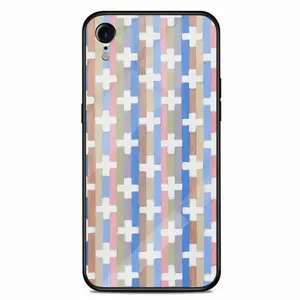 White Crosses iPhone XR Phone Case (Tempered Film)