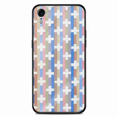 White Crosses iPhone XR Phone Case (Tempered Film)