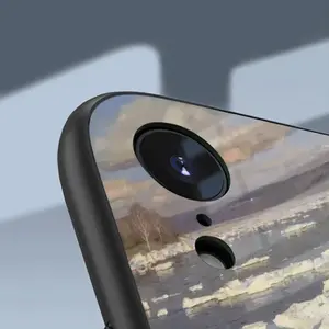 Ice Drift On The Oka iPhone XR Phone Case (Tempered Film)