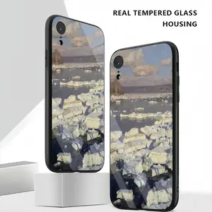 Ice Drift On The Oka iPhone XR Phone Case (Tempered Film)