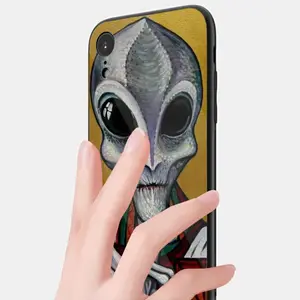 Icon Of Alien Enki iPhone XR Phone Case (Tempered Film)