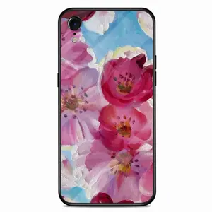 Sakura Cherry Blossoms iPhone XR Phone Case (Tempered Film)