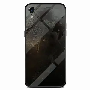 Black Rose iPhone XR Phone Case (Tempered Film)