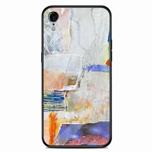 Mixed Media White iPhone XR Phone Case (Tempered Film)