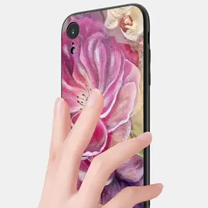 Smell Of Rose iPhone XR Phone Case (Tempered Film)