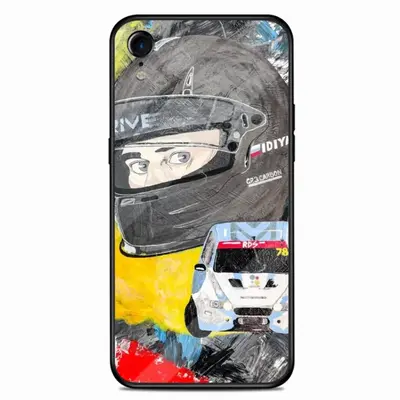 No Risk No Drift - Sport Auto Formula One Man People iPhone XR Phone Case (Tempered Film)