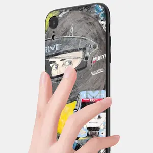 No Risk No Drift - Sport Auto Formula One Man People iPhone XR Phone Case (Tempered Film)