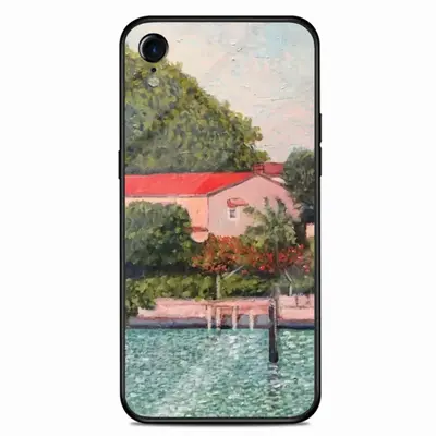 House With Red Roof iPhone XR Phone Case (Tempered Film)