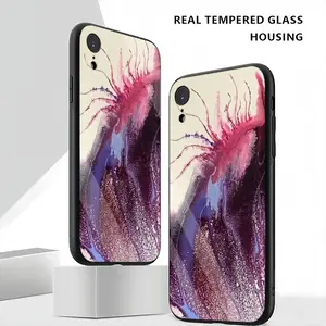 Purple Horse iPhone XR Phone Case (Tempered Film)