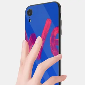 We iPhone XR Phone Case (Tempered Film)