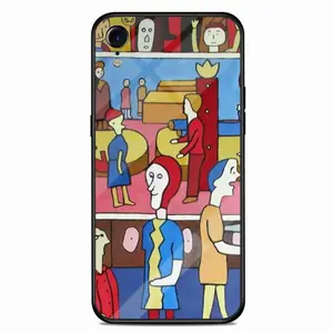 Drama iPhone XR Phone Case (Tempered Film)