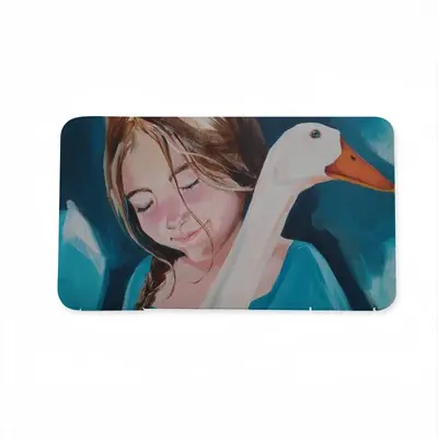 A Girl With A Goose Mask Storage Box