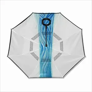 Blau Empor Blue Up Reverse Umbrella