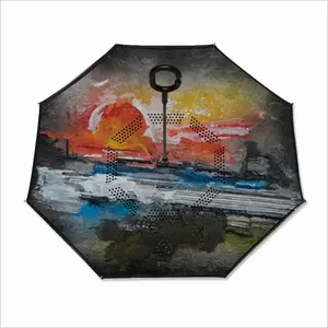 Sunset Reverse Umbrella