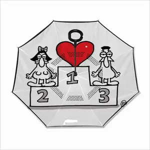 Love Is The Champion Reverse Umbrella