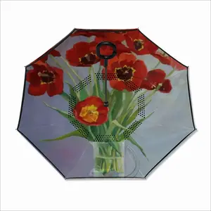 Tulips Reverse Umbrella