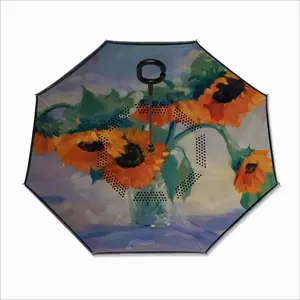 Sunflowers Reverse Umbrella