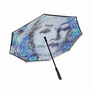 Boticelli'S Madona Reverse Umbrella