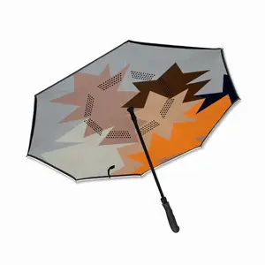 Grandfather And Grandson Reverse Umbrella