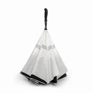 Bloomers White Reverse Umbrella