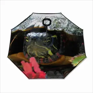 Big New Hampshire Turtle Reverse Umbrella