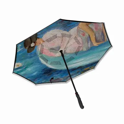 Two Ladies Reverse Umbrella