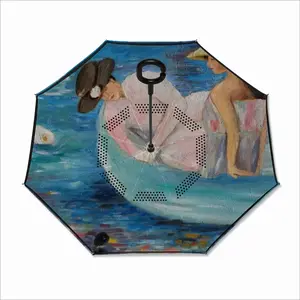 Two Ladies Reverse Umbrella