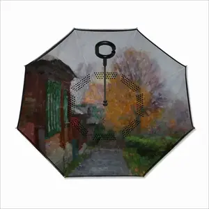 Old Kashira Rain Reverse Umbrella