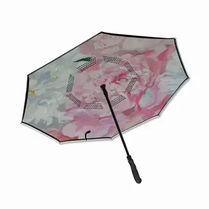 Sphere Of Peonies Reverse Umbrella