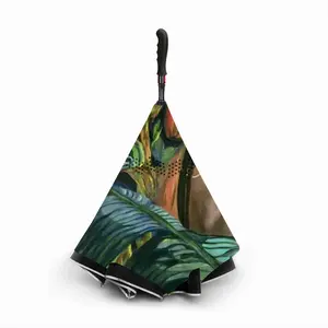 Tropical Lips Reverse Umbrella