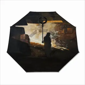 Blast Furnace Breath Reverse Umbrella