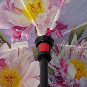 The Kingdom Of Peonies Reverse Umbrella