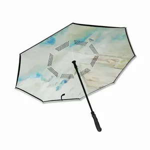 City In The Clouds Reverse Umbrella