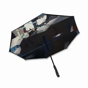 Black Reverse Umbrella