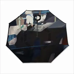 Black Reverse Umbrella