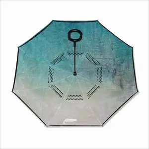 Blue Moon Reverse Umbrella