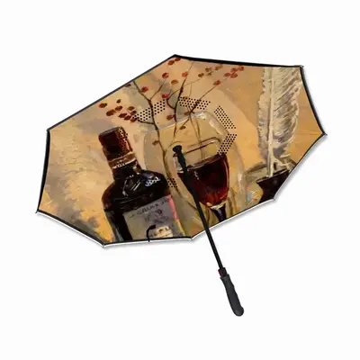 Still Life With Wine Reverse Umbrella