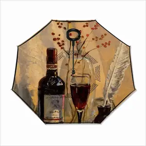 Still Life With Wine Reverse Umbrella