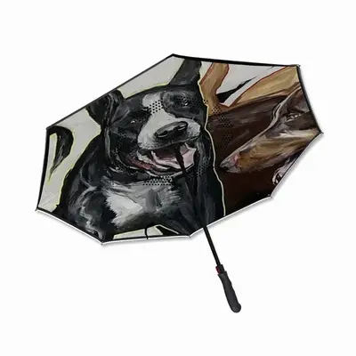 Barking Reverse Umbrella