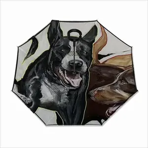 Barking Reverse Umbrella