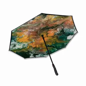 Autumn Flare Reverse Umbrella