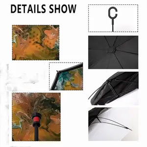 Autumn Flare Reverse Umbrella