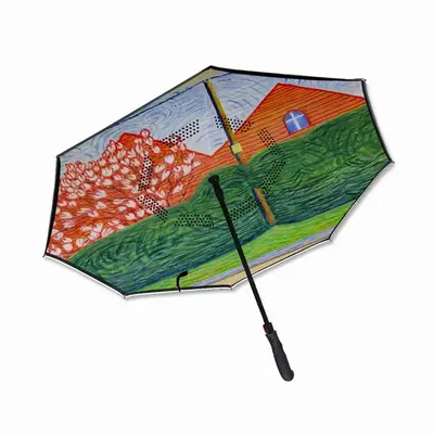 Verdant Curtain Reverse Umbrella