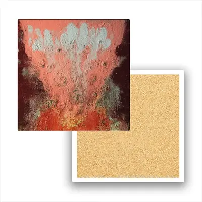 Magmatic Ceramic Coaster (Square)