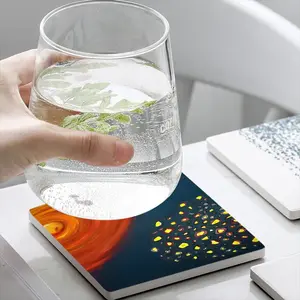 Rebirth Ceramic Coaster (Square)