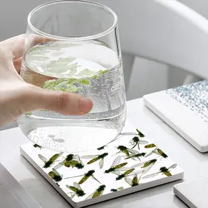 Summa Summarum Ceramic Coaster (Square)