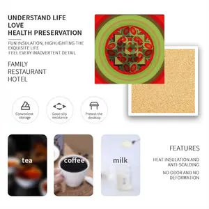 Observatiore Ceramic Coaster (Square)