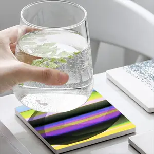 Invisible Ceramic Coaster (Square)